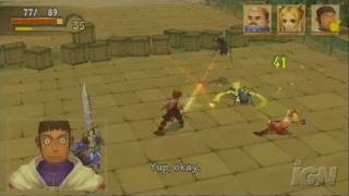 Radiata Stories PlayStation 2 Gameplay  Nice looking bridge [upl. by Itak]