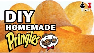 DIY Homemade Pringles  Corinne vs Pin [upl. by Ben]