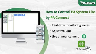 How to Control PA System Lite by PA Connect [upl. by Sklar]