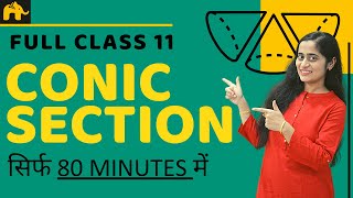 Conic Sections Class 11 in Hindi [upl. by Casta]