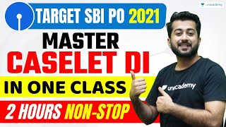 Target SBI PO 2021  Master CASELET DI in One Class  2 hours NonStop  Aashish Arora [upl. by Marquita]