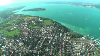 Bodensee Konstanz Flugfilm Reichenau Konstanz Mainau [upl. by Asilaj]