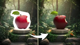 Blending Object into Background  Photoshop Compositing Tutorial [upl. by Donelu]