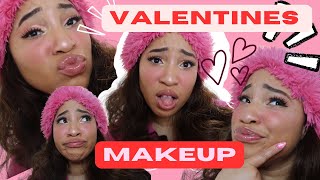 2024 Unintentional Kpop Valentines Day Makeup Tutorial [upl. by Atinus]