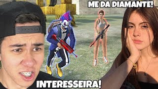 A GAROTA QUE ME HUMILHOU DESCOBRIU QUE SOU YOUTUBER DE FREE FIRE [upl. by Phionna]