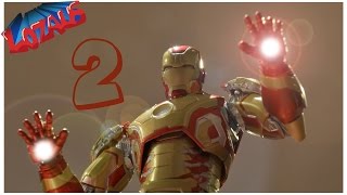 IRONMAN Stop Motion Action Video Part 2 [upl. by Ynattyrb501]