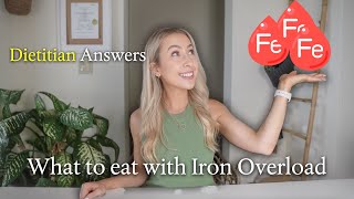 Diet and Haemochromatosis  What to eat with iron overload  Explained by a DIETITIAN [upl. by Annaik]