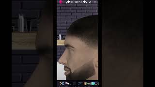 asmr game barberchop barber barbergame shorts subscribe like viral [upl. by Kos]