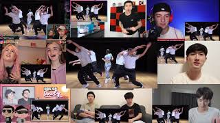 LISA  LALISA DANCE PRACTICE VIDEO Reaction Mashup [upl. by Parsifal]