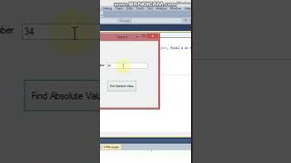 How to get the absolute value of a number using VBNet [upl. by Ahsiek]