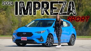 2024 Subaru Impreza Sport  Hatchback Economy Car [upl. by Avot]