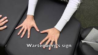 Wartenbergs Sign [upl. by Restivo]