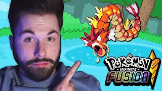 🔴 Pokemon Infinite Fusion IS INSANE 🔴 LAKE OF RAGE amp DEFEATING GYM LEADERS [upl. by Mignon]