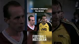 Paul Merson scores FA Cup double ⚽️ paulmerson arsenal westham facup [upl. by Lerak]