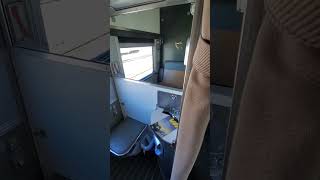 The Canadian VIA Rail Train Sleeper Car Cabin for One Bound for Toronto [upl. by Anabal]