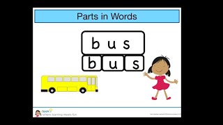 Sounding Out Words  Phonemic Awareness  1st Grade Reading  eSpark Instructional Video [upl. by Mella246]