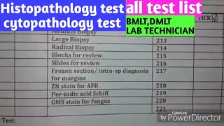 Histopathology test  Cytopathology test [upl. by Dianemarie137]