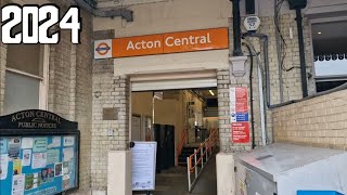 ACTON CENTRAL Overground Station 2024 [upl. by Aehcim17]