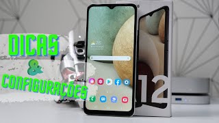 Galaxy A12 Dicas e Configurações TOPs [upl. by Elimay]