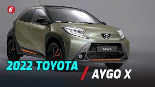 FIRST LOOK 2022 Toyota Aygo X [upl. by Yartnoed]