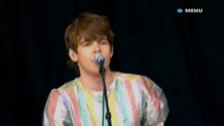 Klaxons Perform Golden Skans Live Glastonbury 2007 [upl. by Leirza]