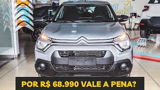 NOVO CITROEN C3 2023 10 LIVE  O C3 DE ENTRADA VALE A PENA [upl. by Artus]