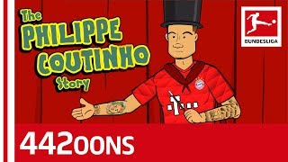 The Story of Philippe Coutinho  Powered by 442oons [upl. by Nasaj]