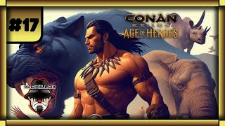 CONAN EXILES  ep17  FARMEO DE COLMILLOS DE JHEBBAL SAG  CONAN EXILES AGE OF HEROES [upl. by Nata]