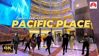 🇲🇨First Impression Jakarta Mall Pacific PlaceSudirman Central Business District Vlog 17 4K60fp 2023 [upl. by Nwahsirhc]