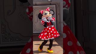 Bye bye Minnie 👋love ❤️Minnie look cute disney shortvideo [upl. by Remo845]