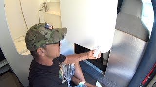 DIY Off Grid RV Shower  Solving Problems  Box Truck Camper [upl. by Anna]