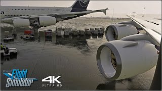 Lufthansa 7478 Full Flight FRALAX  ULTRA Real 4K  A Microsoft Flight Simulator Experience [upl. by Talbott]