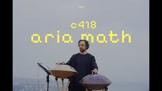 C418  Aria Math  Handpan Cover [upl. by Nytsirt]