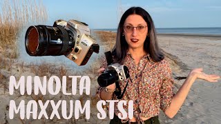 5 reasons Why the Minolta Maxxum STsi is my Favorite 35 mm Travel Camera  With Sample Photos [upl. by Beeck]