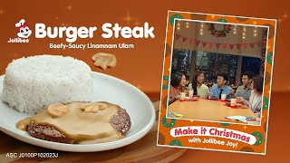 Make it Christmas with Jollibee Burger Steak [upl. by Nguyen368]