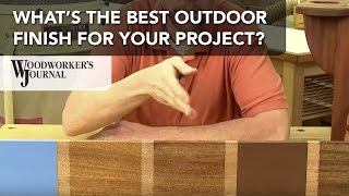 How to Choose the Best Finish for Outdoor Projects [upl. by Leahey692]