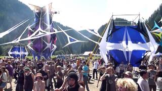 Klopfgeister Live Summer Never Ends Goa Trance Festival 2011 in Rona Switzerland HD quality [upl. by Leynwad]