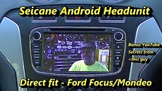 Seicane Android Headunit  Ford FocusMondeo [upl. by Eugenides]