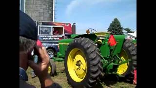 Pair of JD 2520 Tractors Sell for Big  on Minnesota Farm Auction [upl. by Aliel]