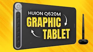 Huion inspiroy dial q620m graphic drawing tablet bangla review [upl. by Cousins]