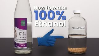 How to Turn Cooking Wine to 100 Ethanol Anhydrous [upl. by Rein]