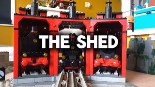 THE SHED LEGO 12v trains [upl. by Winchell]