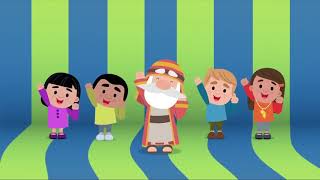 Father Abraham song with motions by Listener Kids [upl. by Etiragram308]