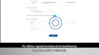 Nuevo Homebanking  Transferencias de alto monto [upl. by Atela]