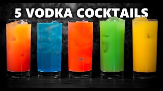 5 Cheap And Easy Vodka Cocktails  Booze On The Rocks [upl. by Anirdua]