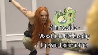 Wasabicon PDX 2022  Kim Possible  Cosplay Lip Sync Contest [upl. by Ahseined]