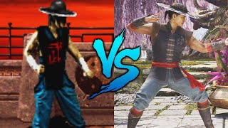 MK2 vs MK1 Kung Lao [upl. by Anirazc609]