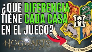 ✨¿Cuáles son las DIFERENCIAS de CADA CASA en HOGWARTS LEGACY ✨ MISIONES EXCLUSIVAS HOGWARTS LEGACY [upl. by Atinwahs]