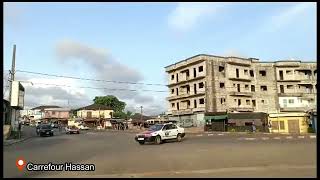 UN JOUR LE GABON Quelques quartiers populaires de Libreville [upl. by Nelrac]