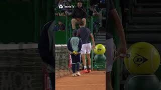 Alexander Zverev STUNNED By Daniil Medvedevs Antics 😳 [upl. by Wershba]